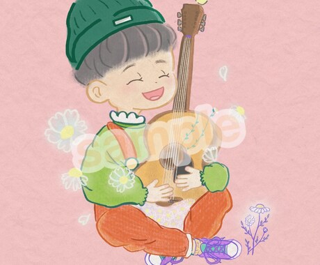ゆるかわイラスト作成致します ゆるくて可愛いほんわかテイストなイラスト作成致します。 イメージ2
