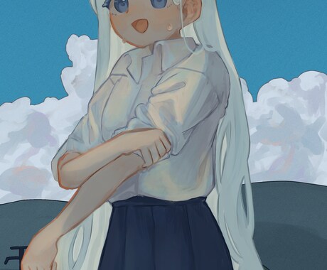 最短1日！かわいいイラスト描きます オリジナル曲や歌ってみたのサムネイル、壁紙や立ち絵にも！ イメージ2