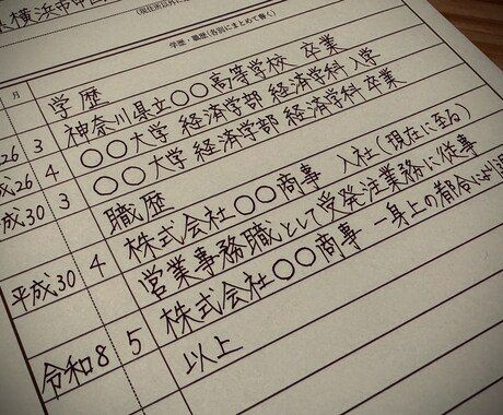 イラストも可能★ 各書類心を込めて代筆いたします 好印象を与える手書き文字。挿絵も添えて貴方だけの手紙を♩ イメージ2