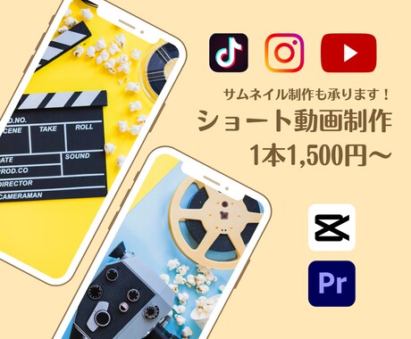 SNSのショート動画制作いたします イメージ1