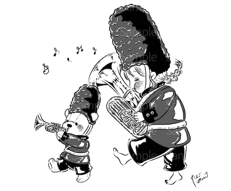 ガラスペンタッチのオシャレなイラストお描きします センスある！一目置かれる！美大卒イラストレーターがお届け！ イメージ2