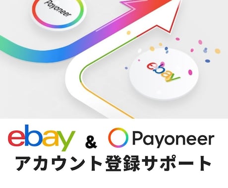 eBayとPayoneerの登録サポートします 挫折しがちなアカウント登録のお手伝いをします。 イメージ1