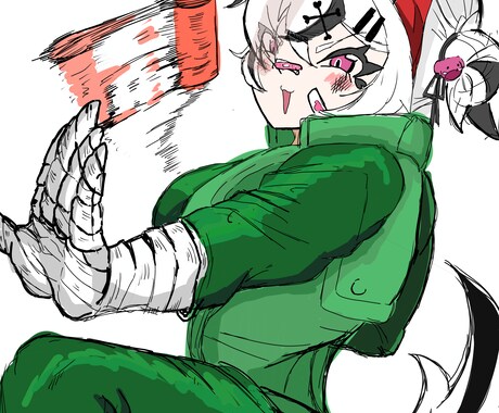 食べ物スイーツ×可愛い女の子SNSアイコン描きます 版権キャラクターは各公式ガイドラインに従います。 イメージ2