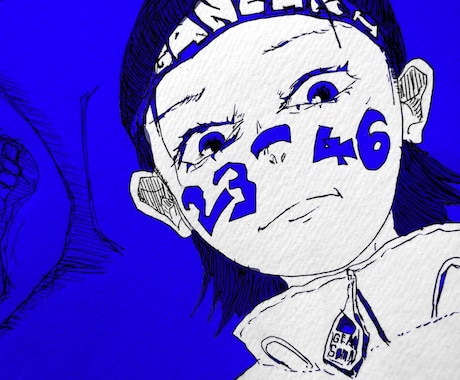 サブカルアニメのような我流のイラストを提供します デジタルやアナログ問わずで我流の画風による一枚絵を提供します イメージ2