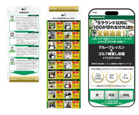 解析あり！集客に繋がるランディングページ作ります 即レスで安心、丁寧対応＆最短1週間で納品！ イメージ2