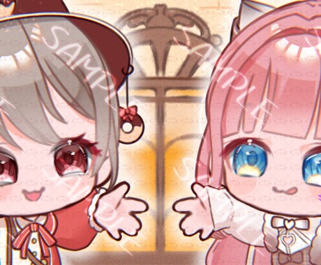 SNS用アイコン・イラストを制作します 最短3日！ふわっとやわらかに特別な1枚を！ イメージ2