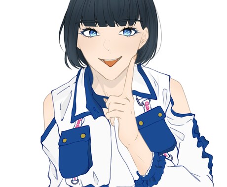 SNSアイコン作成致します 鉛筆の線画にパキッとした塗りが得意です。 イメージ1