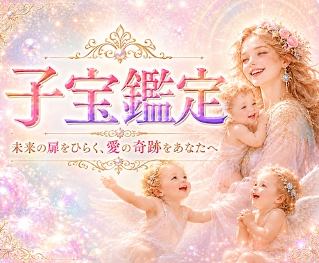 鑑定歴30年以上✨視えたまま子宝鑑定いたします 霊感霊視×手相×タロット×西洋占星術ほか多角的に鑑定致します イメージ1