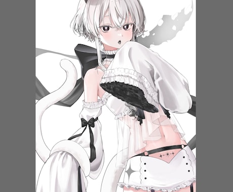 かわいい女の子や男の子を描きます シンプルなものからポップなもの、お顔アップや立ち絵など！ イメージ2
