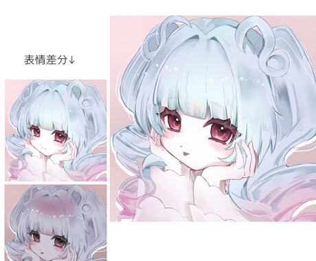 SNS専用のアイコンを描きます あなたのキャラクターをより魅力的に！ イメージ2