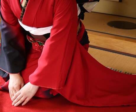 日本庭園での貸切前撮り撮影いたします 着付け〜撮影までお任せ！神戸にある貸切日本庭園での前撮り撮影 イメージ2