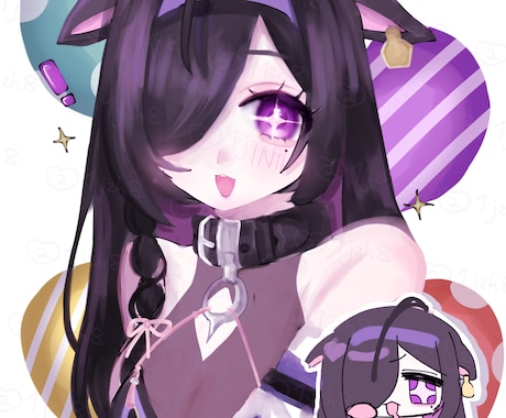 SNSアイコン等のイラストお描きします 期間限定お値下げ中です！ご相談だけでも◎ イメージ1