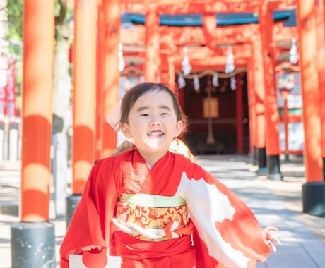 お宮参りや七五三大切な記念に写真＋動画撮影します お子さまのハレの日を記念に残しませんか？大切に撮影いたします イメージ2