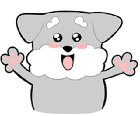 お家のワンちゃん可愛く描きます オリジナルワンちゃんイラスト！ イメージ1