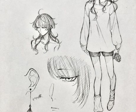 SNSのアイコンやヘッダー描きます かっこいい絵柄からかわいい絵柄までお受け致します。 イメージ1