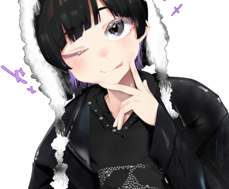 かわいいお顔のイラストアイコンを提供します イメージ1