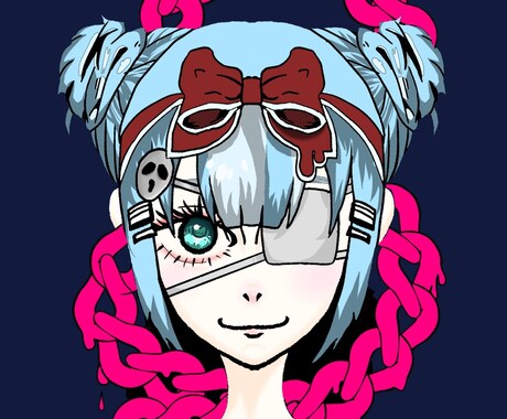 最短で2日で仕上げます ポップな絵で似顔絵アイコン制作させていただきます！ イメージ2