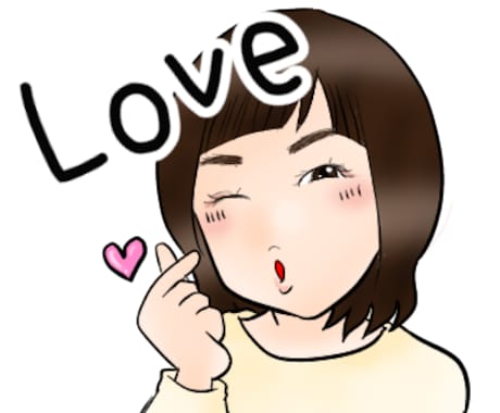 雰囲気似顔絵のLINEスタンプ作ります 自分の顔のLINEスタンプを使いたいとお考えの方に…♪ イメージ2