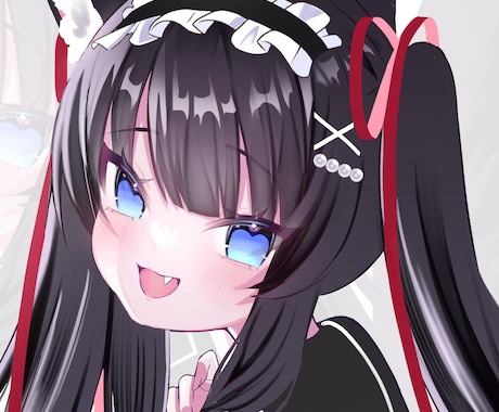 格安で華やかで可愛いキャラクターイラスト描きます 8.9月限定価格✨可愛いアイコン•立ち絵制作✨ イメージ2