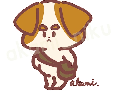 商用利用OK！動物の手描き風イラスト描きます 格安！ペットもOK！年賀状・プレゼントにも使いやすいイラスト イメージ1
