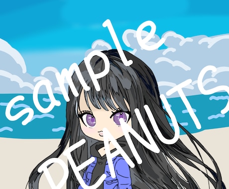 誰でも使用出来るアイコンを制作します オリキャラで自分のイメージを出そう！ イメージ2