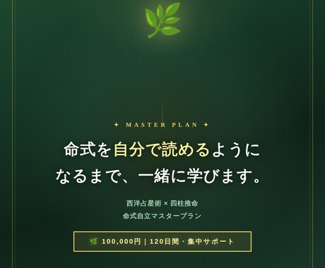 自分の命式をマスターし、自分で読めるようにします あなた自身で、本当の自立した人生の運命を切り開く体験を。 イメージ1