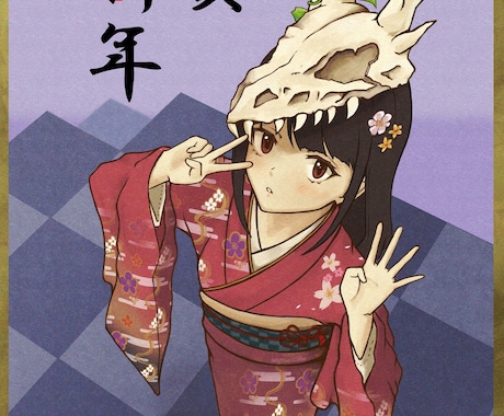 一枚絵を描きます 歌ってみた・動画サムネイル、要望に応じたイラストを描きます。 イメージ2