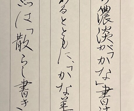 手書きメッセージ代筆致します 美しく、統一感のある文字を求めている方へ イメージ2