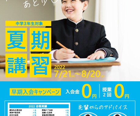 チラシ、フライヤーデザインします イラレで見やすいチラシ、フライヤー作成します! イメージ2