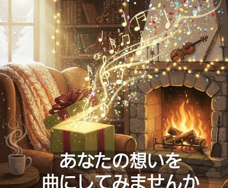 あなたの想いを素敵な曲にします イメージ1
