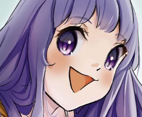 似顔絵や【アイコン】【オリキャラ】作成致します SNSのアイコン、自分用のイラストなどお気軽にご相談ください イメージ2