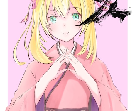 可愛い女の子のアイコン・イラスト制作します アイコンにおすすめ！可愛い女の子を描いて欲しい方におすすめ！ イメージ2