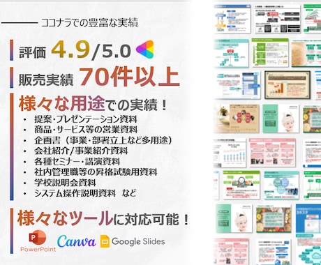 100億円案件成約 大手外資部長が進化させます パワポ資料をブラッシュアップ！一律価格キャンペーン開催！ イメージ2