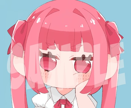 デフォルメかわいいアイコン制作します 思わず口に含みたくなる(?!)あなただけのかわいいイラスト！ イメージ1