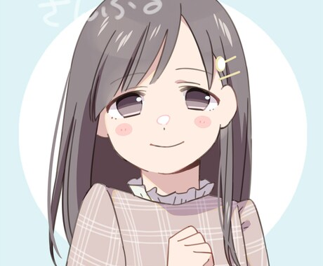 即日可！シンプル・かわいいアイコン承ります アイコン等に使えるかわいくて目を惹くイラストをお描きします。 イメージ1