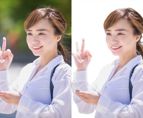 15年の技術で写真の切り抜き・色補正に対応します AI任せにせず、現場仕様の商用クオリティでお届けします イメージ2