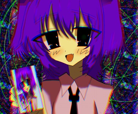 平成風のイラストを描きます 自画像やオリキャラを描いて欲しい方へ イメージ1