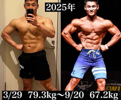 お客様の自己実現をサポートします ダイエット成功、筋肉増量、コンテスト挑戦、健康増進したい方へ イメージ2