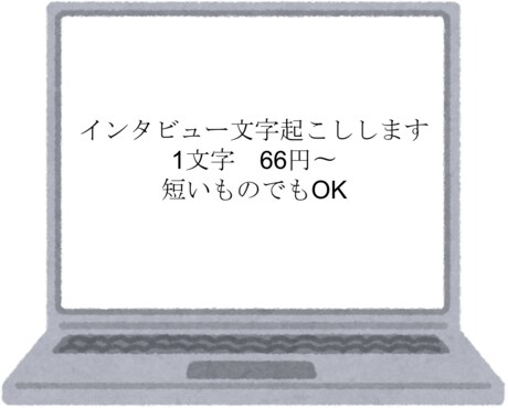 インタビューデータの文字起こします 1分66円から！　短いものでもOK イメージ1
