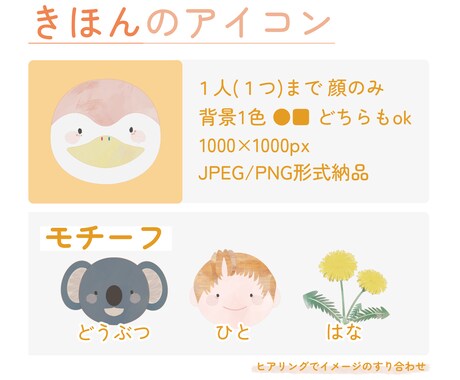 ぬくもりあるイラストでアイコン制作します あたたかくてしっかりめのイラストがほしい人へ！ イメージ2