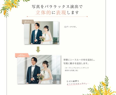 心が高鳴るオープニング映像作ります ゲストの期待感を高める映像演出 イメージ1