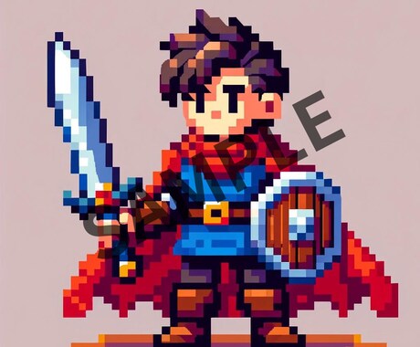 ３名限定！3,500円でドット絵アイコン作成します 別プランが満員御礼となったため、募集枠を拡張しました。 イメージ2