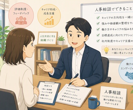 人事にかかわる相談何でも伺います イメージ1