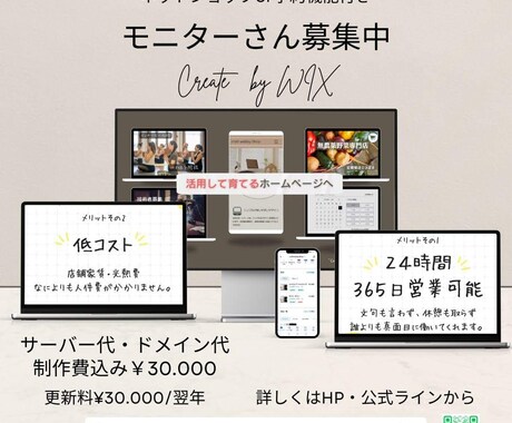 経営者の為のHP制作運用代行サービスでございます ただのHPにするのはもったいない イメージ1