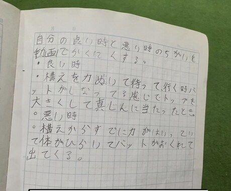 試合で結果が出ない子専門/弱点を言語化します 元甲子園球児によるなぜ打てないか明確にする60分 イメージ2