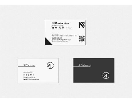 企業・フリーランス・SHOPの名刺作ります 名刺はあなたのビジネスパートナー！制作お任せください イメージ2