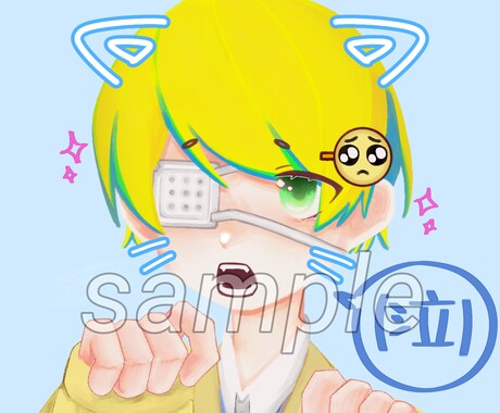 アイコン等に使えるイラストを最長2週間で仕上げます あなただけの特別なイラストを短期間で仕上げます イメージ2