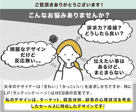 Wordpressで訴求力あるLP制作します 無料でお付けする特典がいっぱいです！ イメージ2