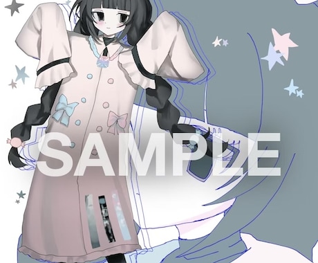 厚塗りでイラストを描きます 女の子を描くことが得意です୨୧ イメージ1