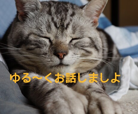 悩み愚痴1分でも誰かと繋がりたい何でもお聞きします ゆる〜くお話しましよ数分後のスッキリ世界へお手伝い致します イメージ2